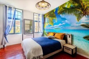 Appartement esprit Tahitien - 萨勒斯勒沙托