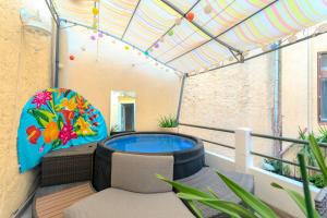 Appartement esprit Tahitien