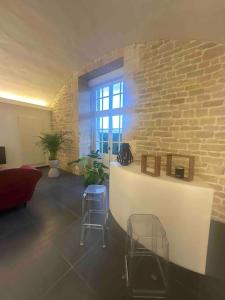 Loft de charme avec terrasse et jardin au Fort d’Asfeld
