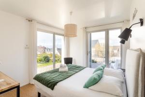 Maisons de vacances Ty Far - Villa pour 8 vue sur le Port : photos des chambres