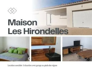 Villa Les Hirondelles au Coeur des Vignes D 'Antan - Servas