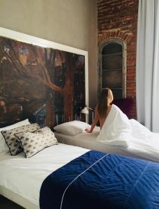 Double Room with historic brick room in Zamek Janów Podlaski