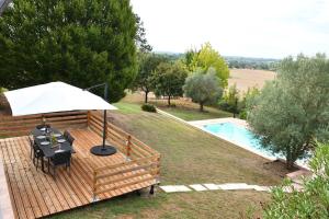 Maison à 6 km de Eymet piscine chauffée.