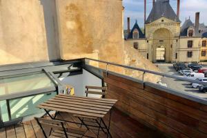 Vue Château Fontainebleau - Chez Lydia