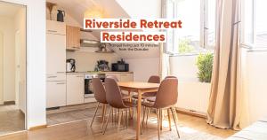 Charming 1BR and 1LR Apt Modern Design Donaustadt - 4-Sterne-Hotels in Wien