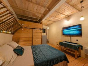 Appartements Logement - Studio independant a Perouges : photos des chambres