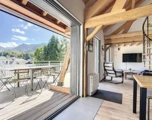 Appartement d'exception, terrasse vue Pic du Midi - 巴涅尔德比戈尔