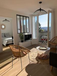 Appartements Appartement centre ville 3 chambres renove+parking : photos des chambres