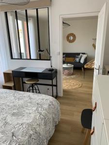 Appartement centre ville 3 chambres rénové+parking