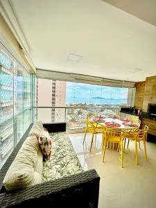 Enseada Apto Novo Vista Mar - غوارويا