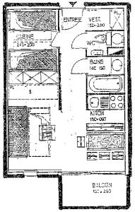 Résidence Orsiere - VAL THORENS location: appartement aux pieds des pistes, petite résidence (ORSIERE) MAE-9069