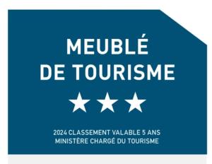 Cosy T2, Meublé de tourisme 3 étoiles, Parking fermé , 2Vélos, Wi-Fi