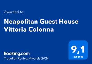 Neapolitan Guest House Vittoria Colonna
