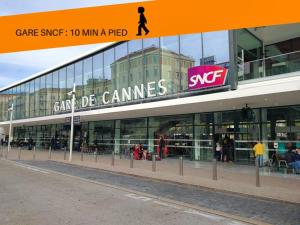 Appartements Appartement d-une chambre avec terrasse et wifi a Cannes a 1 km de la plage : photos des chambres