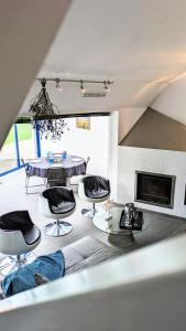 Maisons de vacances Seventies house Houlgate : photos des chambres