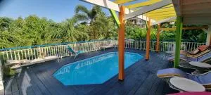 VILLA PARADIS DES COULEURS - Suite Blue Ultramarine - Richeplaine