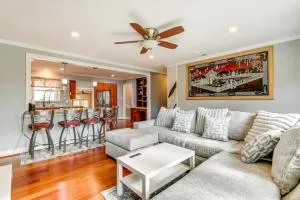 Spacious Home with Tranquil Patio about 29 Mi to DC! - Woods Edge