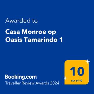 Casa Monroe op Oasis Tamarindo 1