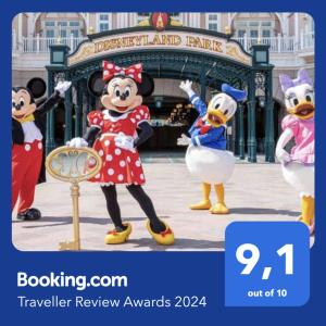 Appartements Disney cocooning a 5 minutes du Parc : Appartement 1 Chambre
