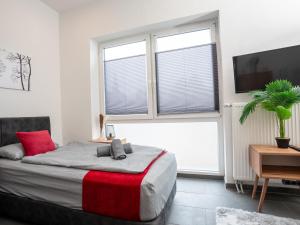 Serviceroom24 - Apartment 3 in Recklinghausen Hoch WLAN - Smart-TV - 24-7 Check-in und Küche