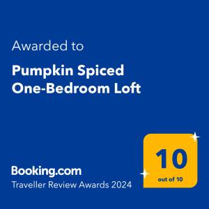 Pumpkin Spiced Suite with Own Parking and Office Setup