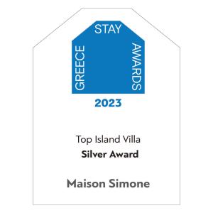 Maison Simone with private heated infinity pool & spectacular sea view