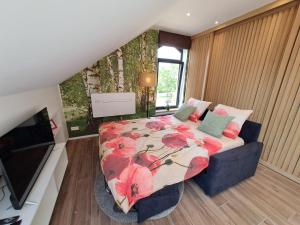 Studio 4 pers avec balcon et jardin