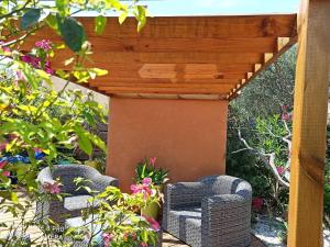 Maisons de vacances Maison d-une chambre avec piscine partagee jacuzzi et terrasse a L-Isle sur la SorgueB : photos des chambres