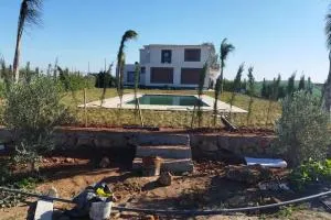 Maison+piscine dans une ferme benslimane - Aïn el Ksob