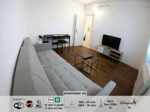 Appartements 40m² totalement renoves belle vue degagee (202) : photos des chambres