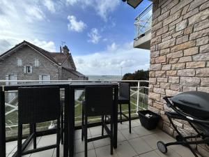 Appartements 535 - Appartement T2 avec magnifique vue mer : photos des chambres