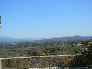 Panoramic view from stone Apartment- Pool and AC