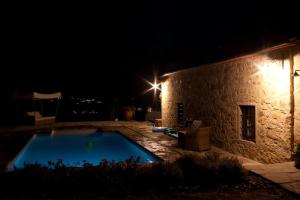 Panoramic view from stone Apartment- Pool and AC