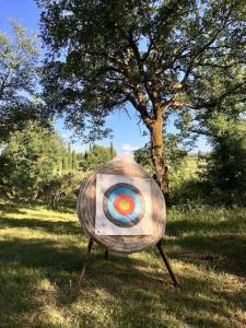 Panoramic view from stone Apartment- Pool and AC