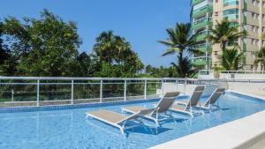 obrázek - Riviera: M3 Riviera Inn Residence 84, frente Praia, vista para o mar, 3+1 Dorm, Ar, Churrasqueira