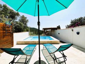 Villas Mazet de la Treille, climatise avec piscine privee pour 4 pers Domaine prive : photos des chambres