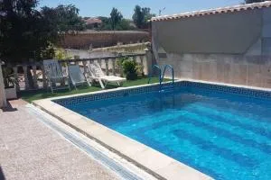 Comfortable Chalet in La Almarcha with Private Pool - Honrubia