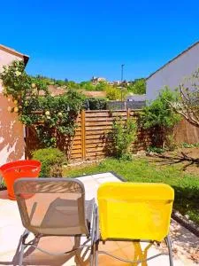 Maison conviviale en pleine nature à Gréoux-les-Bains, 3 chambres - 弗尔东河畔维农