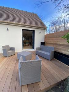 Maisons de vacances A l’ombre des chenes : photos des chambres