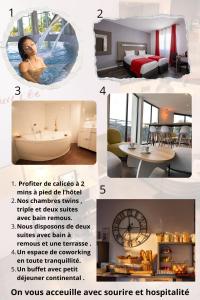 Hotels The Originals City, Hotel Les Domes, Perpignan Sud Saleilles : photos des chambres