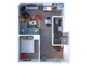 Appartements Gite Urbain - Nabu : photos des chambres