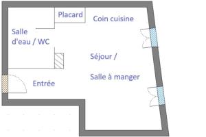 Appartements Studio au coeur du centre ville : photos des chambres