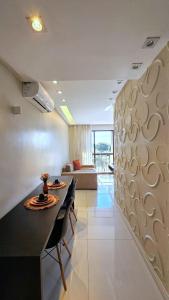 Flat 430 lindo com vista para o lago