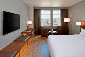 King Room With Sofa Bed And River View room in AC Hotel by Marriott Portland Downtown Oregon