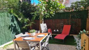 Studio Sun-Beach avec parking et jardin - 500m des plages de Juan Les Pins