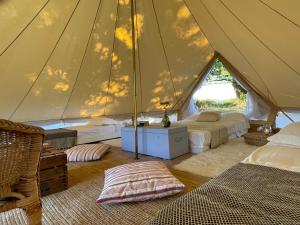 Tentes de luxe Camp La Mafresie : photos des chambres