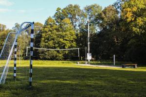 Domki Spokojny Zakątek z balią z jacuzzi