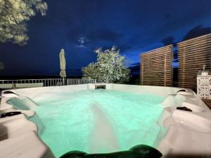 Maisons de vacances Lodge Paradisiaque Spa : photos des chambres