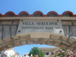 Apartments VILLA SEKULOVIC