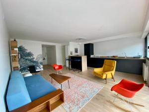 Appartements Au Nom du Zen 3 pieces avec terrasse coeur Deauville : photos des chambres